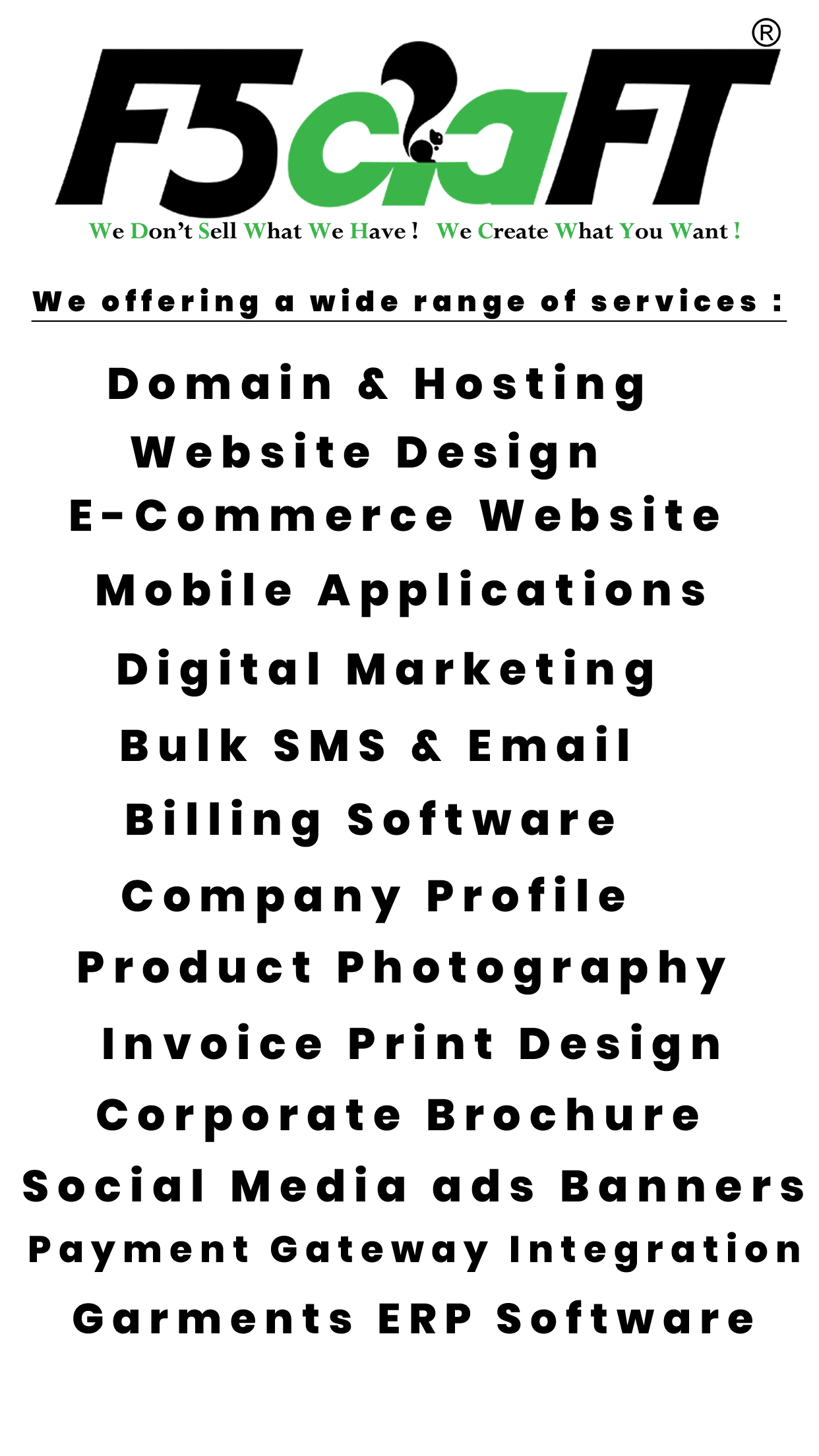 F5craft services About F5Craft
